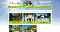 Desktop Screenshot of hory.chata.cz