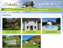 Tablet Screenshot of hory.chata.cz