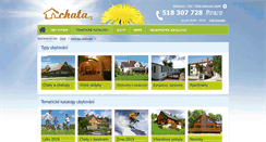 Desktop Screenshot of bazeny.chata.cz