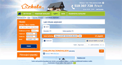 Desktop Screenshot of last-minute.chata.cz